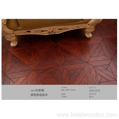 wire brushed limed light grey art parquet